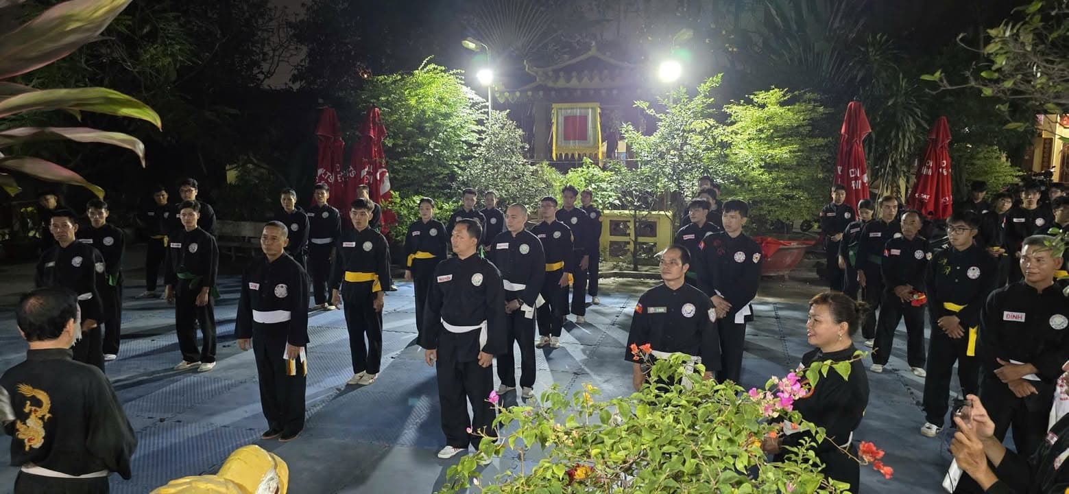 Buổi tập huấn của các Võ sư, Huấn luyện viên trong Ban chuyên môn Liên đoàn Võ Cổ Truyề… — hình 2
