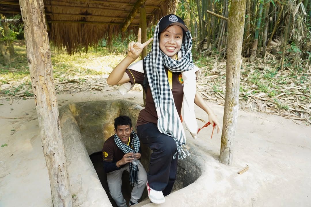HÀNH TRÌNH VỀ NGUỒN: VIẾNG NGHĨA TRANG LIỆT SĨ VÀ THAM QUAN ĐỊA ĐẠO CỦ CHI (19/04/2026) — hình 58