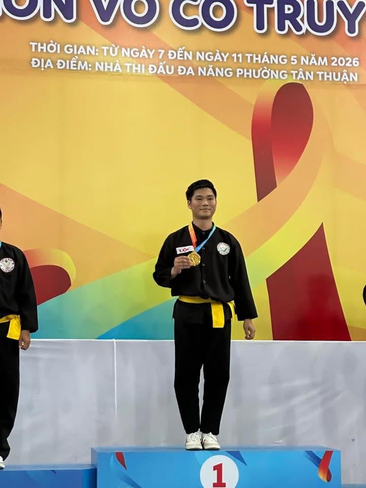 MÃN NHÃN NGÀY THI ĐẤU CHUNG KẾT NỘI DUNG QUYỀN THUẬT MÔN VÕ CỔ TRUYỀN TẠI ĐẠI HỘI TDTT TP — hình 5