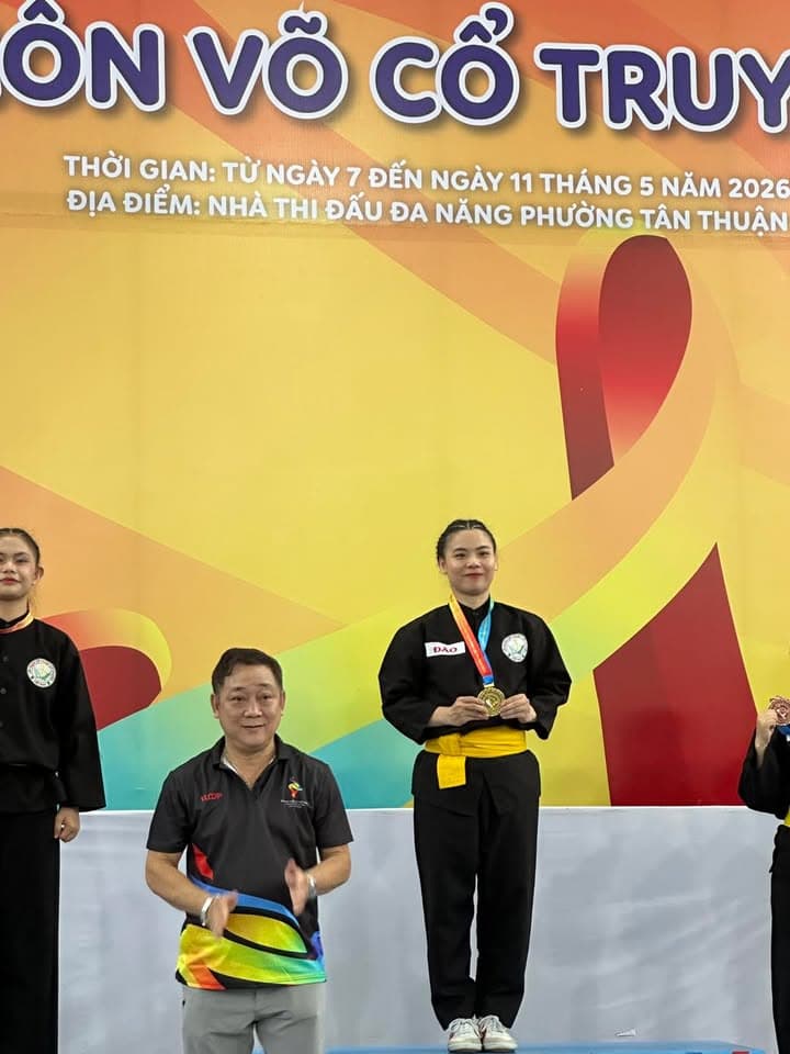 MÃN NHÃN NGÀY THI ĐẤU CHUNG KẾT NỘI DUNG QUYỀN THUẬT MÔN VÕ CỔ TRUYỀN TẠI ĐẠI HỘI TDTT TP — hình 8