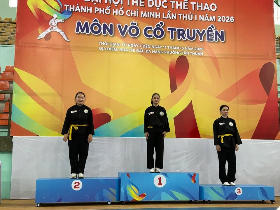 MÃN NHÃN NGÀY THI ĐẤU CHUNG KẾT NỘI DUNG QUYỀN THUẬT MÔN VÕ CỔ TRUYỀN TẠI ĐẠI HỘI TDTT TP — hình 16