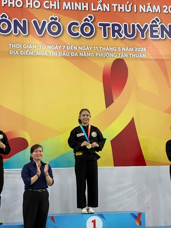 MÃN NHÃN NGÀY THI ĐẤU CHUNG KẾT NỘI DUNG QUYỀN THUẬT MÔN VÕ CỔ TRUYỀN TẠI ĐẠI HỘI TDTT TP — hình 18