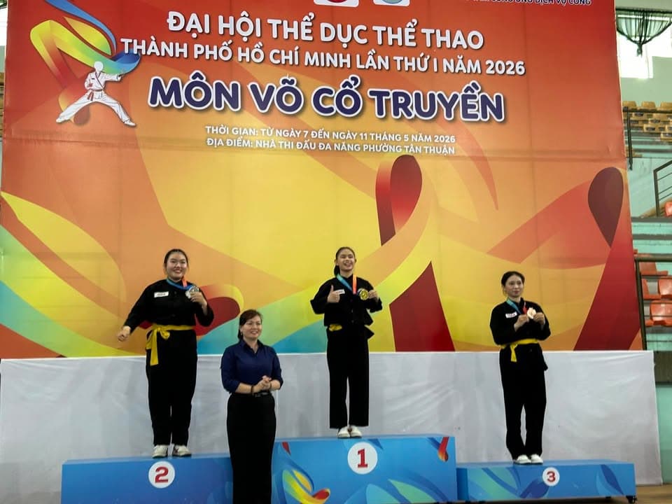 MÃN NHÃN NGÀY THI ĐẤU CHUNG KẾT NỘI DUNG QUYỀN THUẬT MÔN VÕ CỔ TRUYỀN TẠI ĐẠI HỘI TDTT TP — hình 19