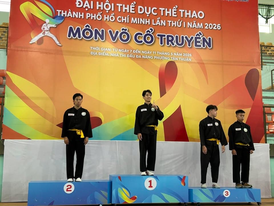 MÃN NHÃN NGÀY THI ĐẤU CHUNG KẾT NỘI DUNG QUYỀN THUẬT MÔN VÕ CỔ TRUYỀN TẠI ĐẠI HỘI TDTT TP — hình 20