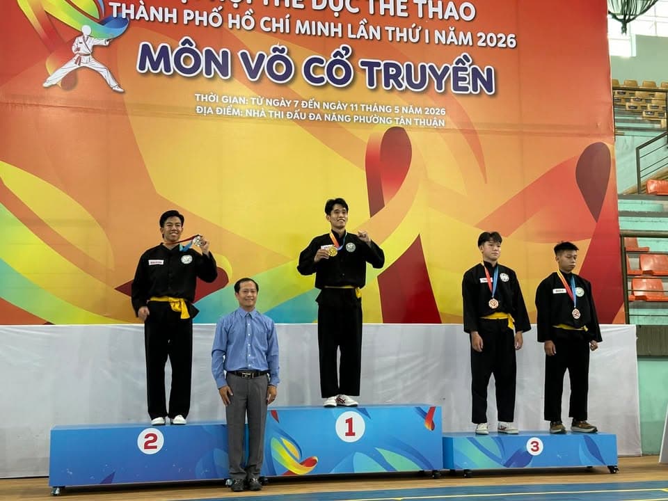 MÃN NHÃN NGÀY THI ĐẤU CHUNG KẾT NỘI DUNG QUYỀN THUẬT MÔN VÕ CỔ TRUYỀN TẠI ĐẠI HỘI TDTT TP — hình 23
