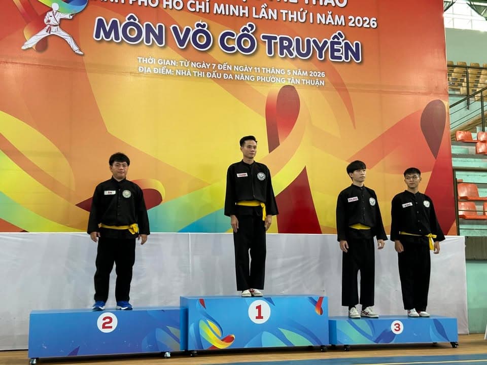 MÃN NHÃN NGÀY THI ĐẤU CHUNG KẾT NỘI DUNG QUYỀN THUẬT MÔN VÕ CỔ TRUYỀN TẠI ĐẠI HỘI TDTT TP — hình 30