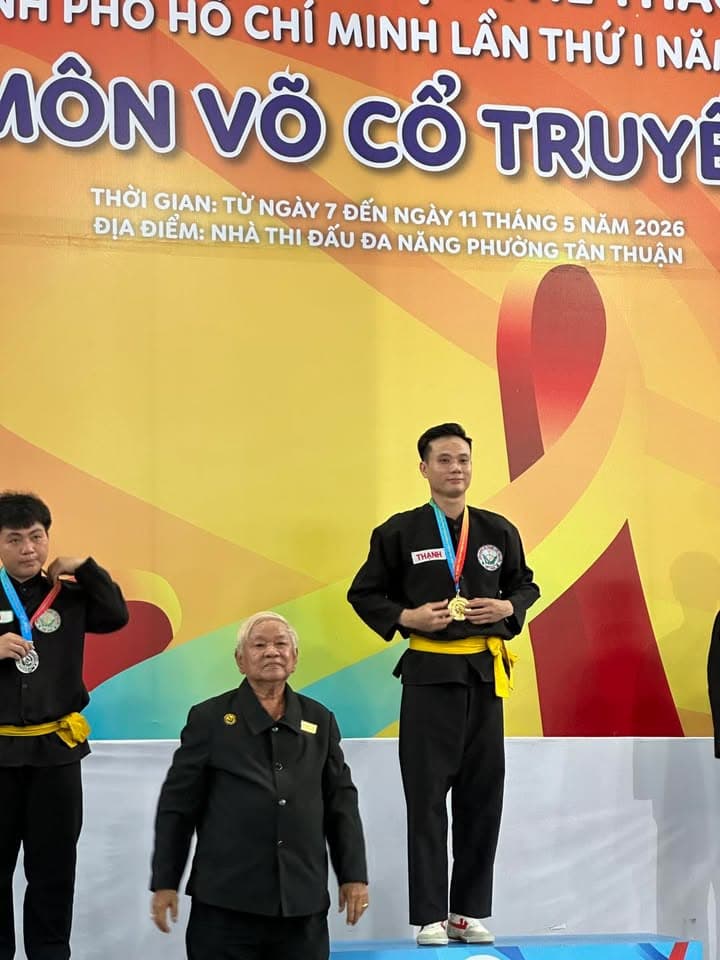 MÃN NHÃN NGÀY THI ĐẤU CHUNG KẾT NỘI DUNG QUYỀN THUẬT MÔN VÕ CỔ TRUYỀN TẠI ĐẠI HỘI TDTT TP — hình 34