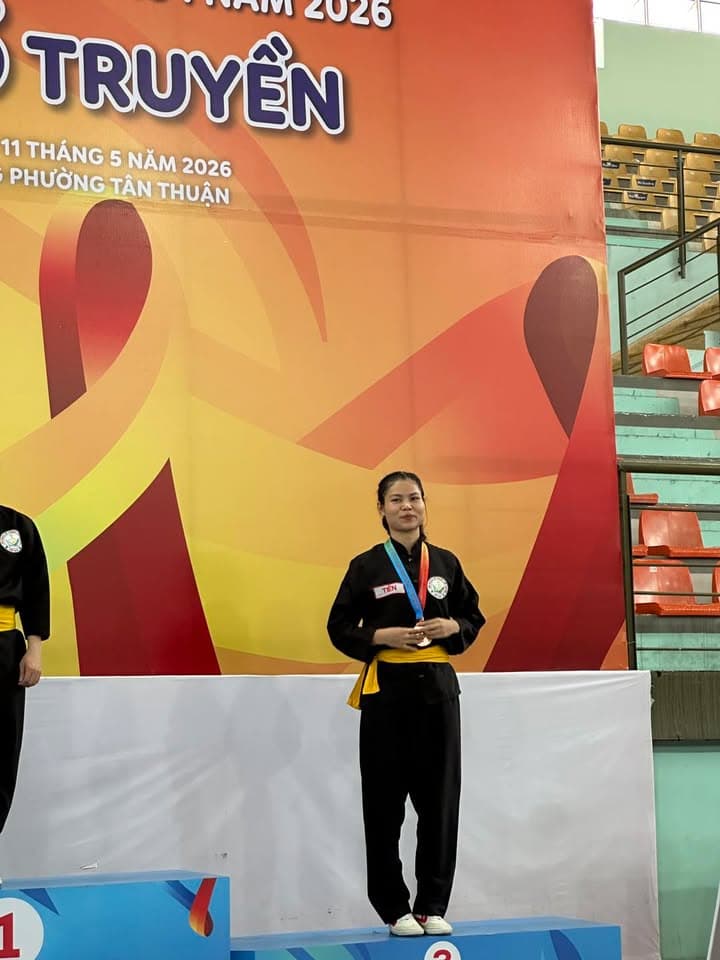MÃN NHÃN NGÀY THI ĐẤU CHUNG KẾT NỘI DUNG QUYỀN THUẬT MÔN VÕ CỔ TRUYỀN TẠI ĐẠI HỘI TDTT TP — hình 50