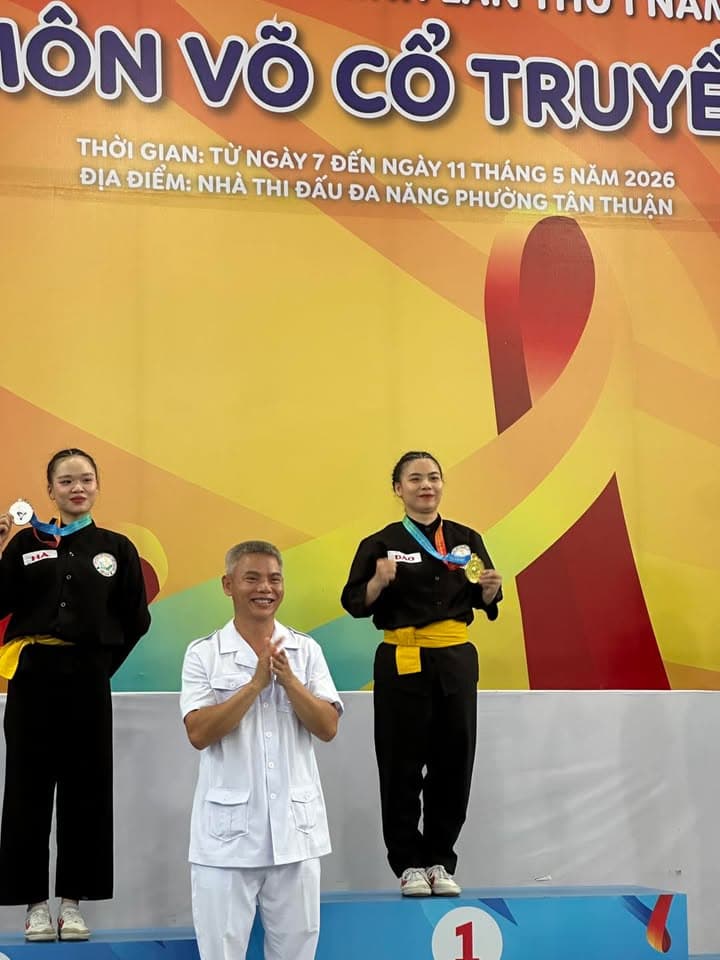 MÃN NHÃN NGÀY THI ĐẤU CHUNG KẾT NỘI DUNG QUYỀN THUẬT MÔN VÕ CỔ TRUYỀN TẠI ĐẠI HỘI TDTT TP — hình 53