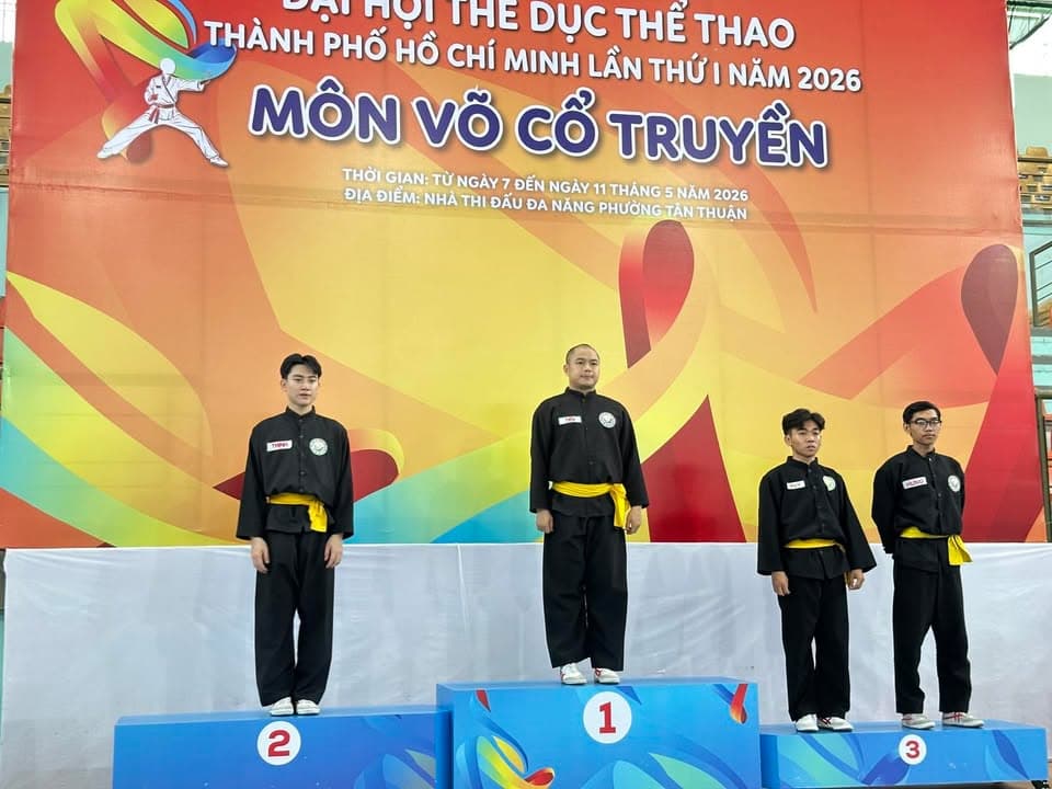 MÃN NHÃN NGÀY THI ĐẤU CHUNG KẾT NỘI DUNG QUYỀN THUẬT MÔN VÕ CỔ TRUYỀN TẠI ĐẠI HỘI TDTT TP — hình 54