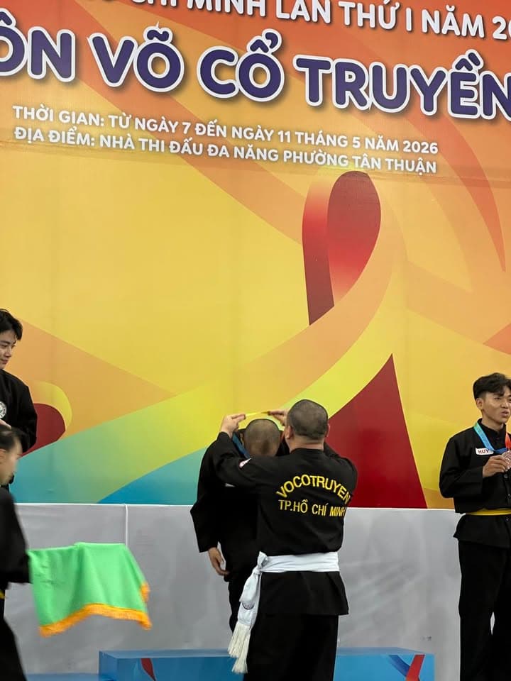 MÃN NHÃN NGÀY THI ĐẤU CHUNG KẾT NỘI DUNG QUYỀN THUẬT MÔN VÕ CỔ TRUYỀN TẠI ĐẠI HỘI TDTT TP — hình 58
