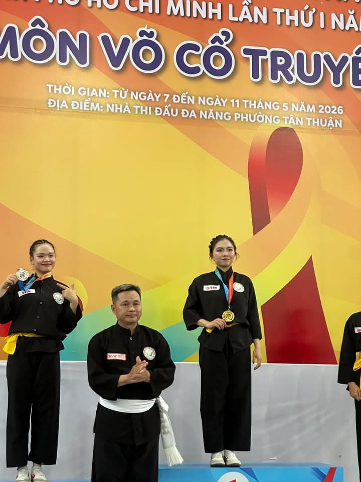 MÃN NHÃN NGÀY THI ĐẤU CHUNG KẾT NỘI DUNG QUYỀN THUẬT MÔN VÕ CỔ TRUYỀN TẠI ĐẠI HỘI TDTT TP — hình 64