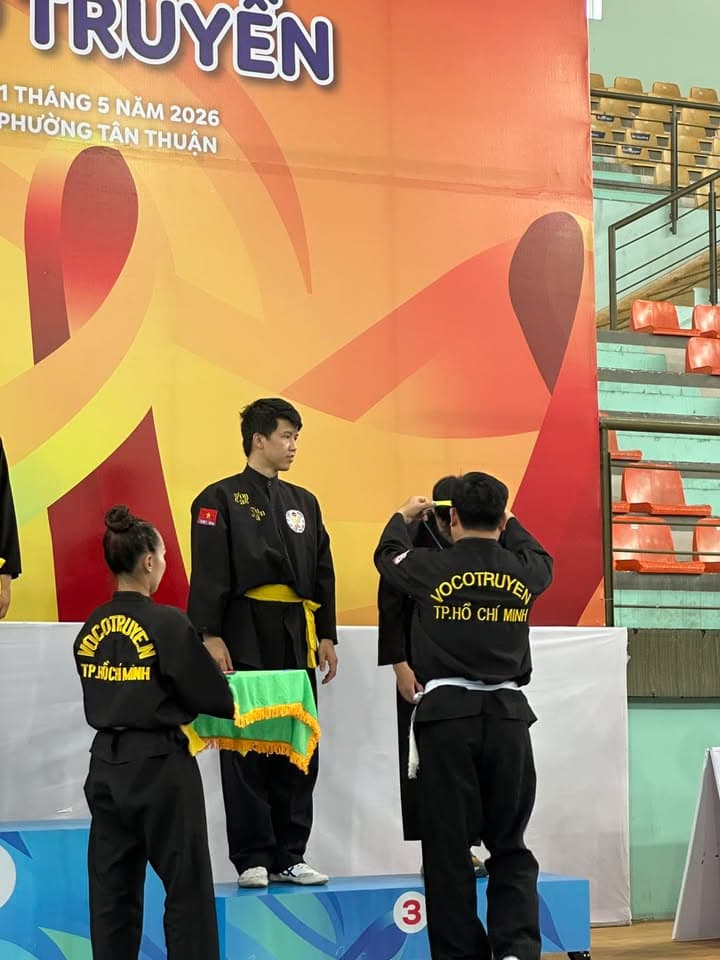 MÃN NHÃN NGÀY THI ĐẤU CHUNG KẾT NỘI DUNG QUYỀN THUẬT MÔN VÕ CỔ TRUYỀN TẠI ĐẠI HỘI TDTT TP — hình 65