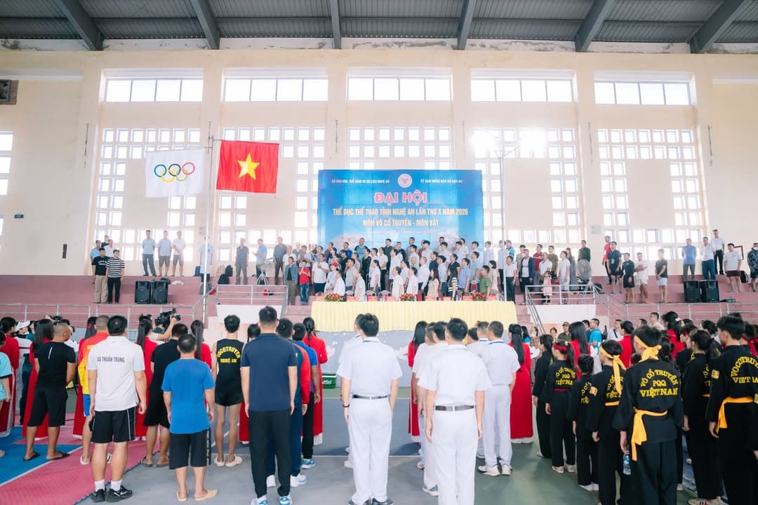 ĐẠI HỘI THỂ DỤC THỂ THAO TỈNH NGHỆ AN LẦN THỨ X NĂM 2026 - SÔI NỔI GIẢI THI ĐẤU VÕ CỔ T… — hình 22