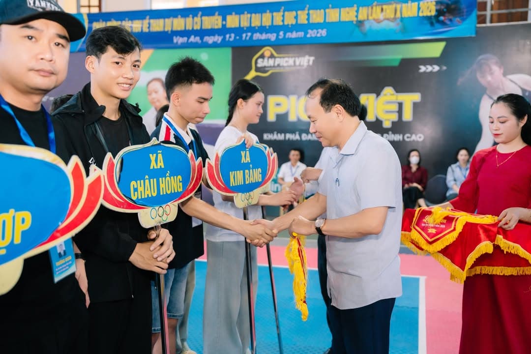 ĐẠI HỘI THỂ DỤC THỂ THAO TỈNH NGHỆ AN LẦN THỨ X NĂM 2026 - SÔI NỔI GIẢI THI ĐẤU VÕ CỔ T… — hình 35