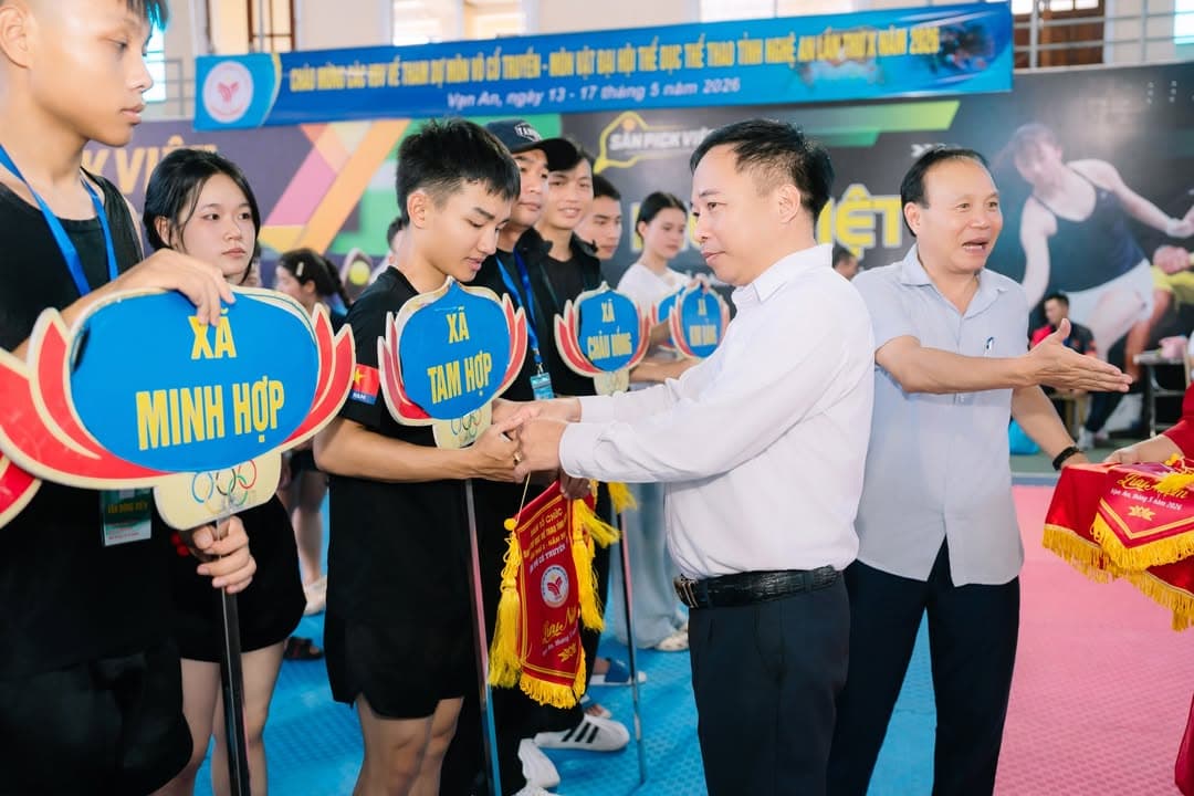 ĐẠI HỘI THỂ DỤC THỂ THAO TỈNH NGHỆ AN LẦN THỨ X NĂM 2026 - SÔI NỔI GIẢI THI ĐẤU VÕ CỔ T… — hình 36