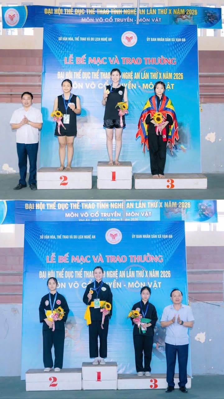 BẾ MẠC VÀ TRAO THƯỞNG ĐẠI HỘI THỂ DỤC THỂ THAO TỈNH NGHỆ AN LẦN THỨ X – NĂM 2026 BỘ MÔN… — hình 4