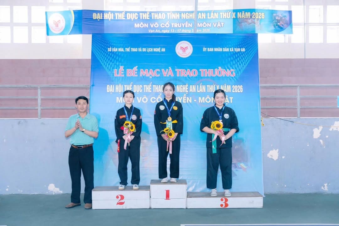 BẾ MẠC VÀ TRAO THƯỞNG ĐẠI HỘI THỂ DỤC THỂ THAO TỈNH NGHỆ AN LẦN THỨ X – NĂM 2026 BỘ MÔN… — hình 19