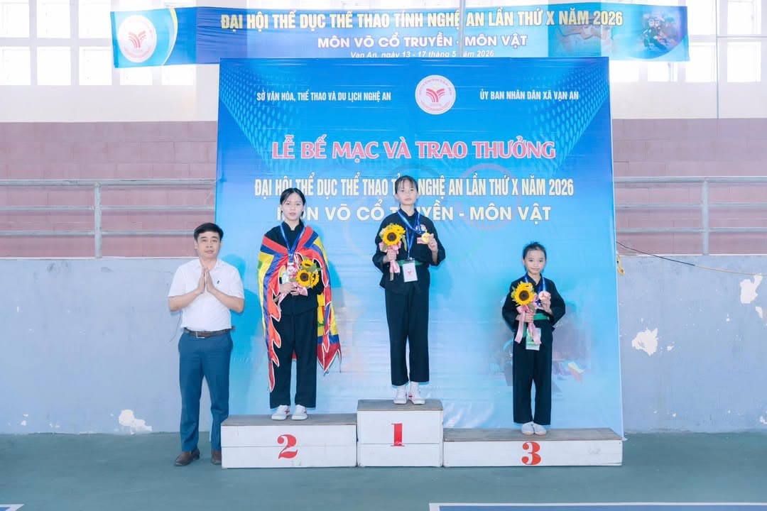 BẾ MẠC VÀ TRAO THƯỞNG ĐẠI HỘI THỂ DỤC THỂ THAO TỈNH NGHỆ AN LẦN THỨ X – NĂM 2026 BỘ MÔN… — hình 21