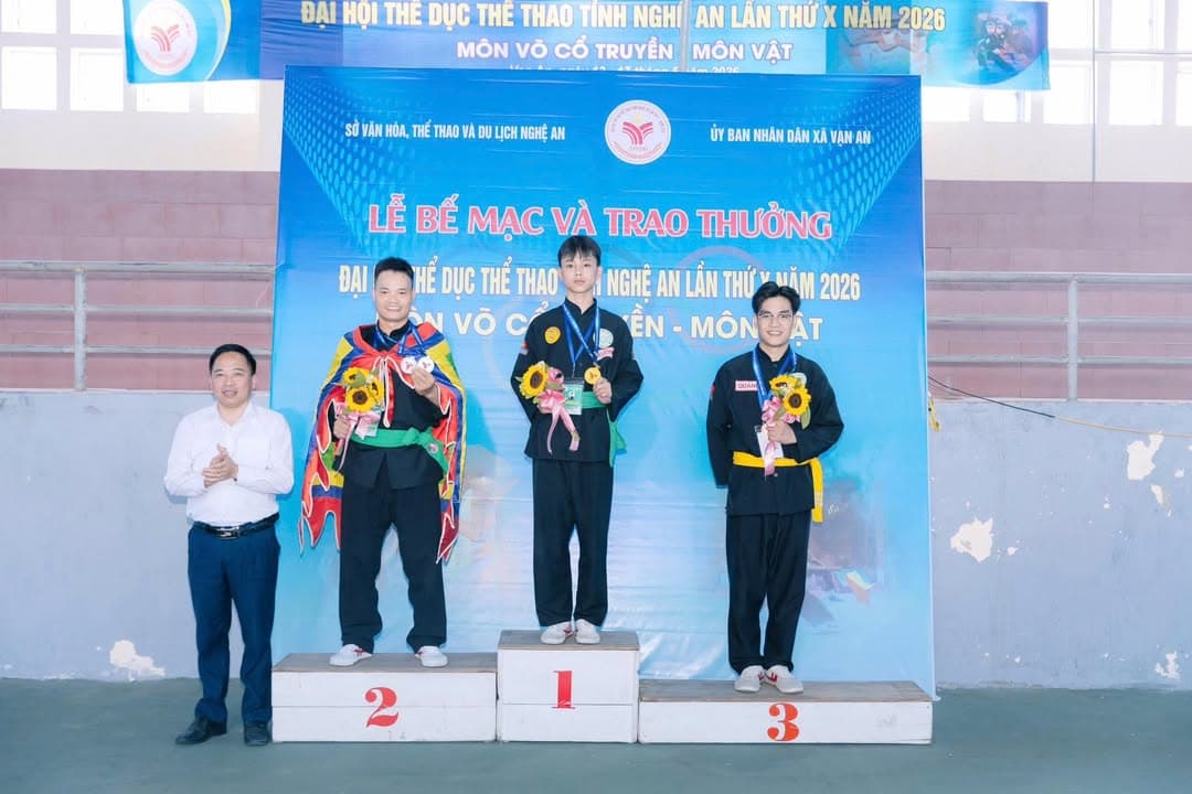 BẾ MẠC VÀ TRAO THƯỞNG ĐẠI HỘI THỂ DỤC THỂ THAO TỈNH NGHỆ AN LẦN THỨ X – NĂM 2026 BỘ MÔN… — hình 25