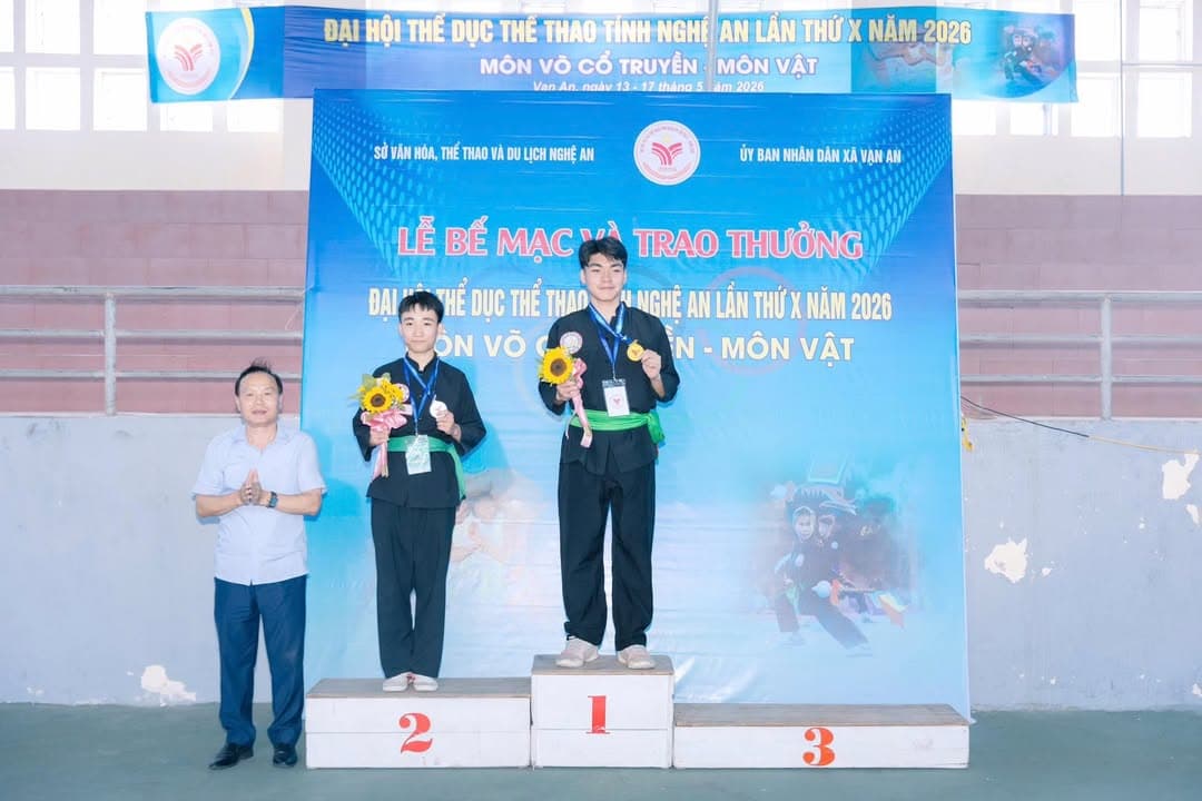 BẾ MẠC VÀ TRAO THƯỞNG ĐẠI HỘI THỂ DỤC THỂ THAO TỈNH NGHỆ AN LẦN THỨ X – NĂM 2026 BỘ MÔN… — hình 27