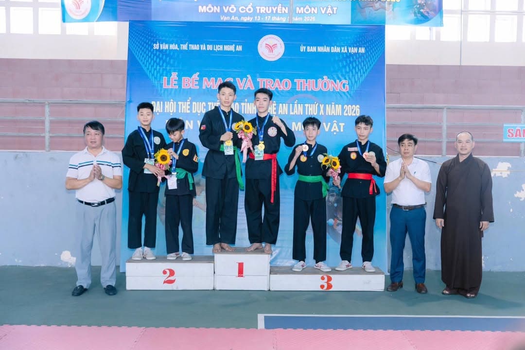 BẾ MẠC VÀ TRAO THƯỞNG ĐẠI HỘI THỂ DỤC THỂ THAO TỈNH NGHỆ AN LẦN THỨ X – NĂM 2026 BỘ MÔN… — hình 29