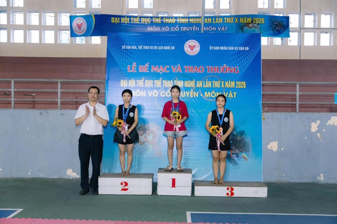BẾ MẠC VÀ TRAO THƯỞNG ĐẠI HỘI THỂ DỤC THỂ THAO TỈNH NGHỆ AN LẦN THỨ X – NĂM 2026 BỘ MÔN… — hình 38