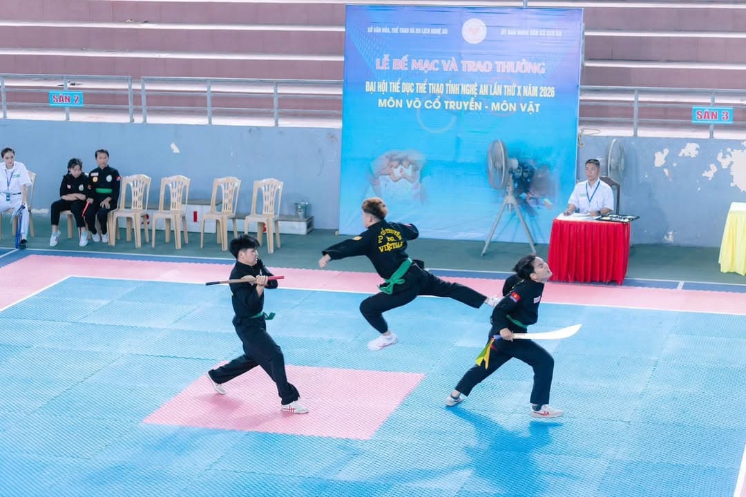 BẾ MẠC VÀ TRAO THƯỞNG ĐẠI HỘI THỂ DỤC THỂ THAO TỈNH NGHỆ AN LẦN THỨ X – NĂM 2026 BỘ MÔN… — hình 43