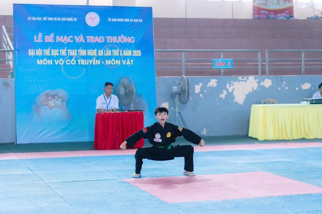 BẾ MẠC VÀ TRAO THƯỞNG ĐẠI HỘI THỂ DỤC THỂ THAO TỈNH NGHỆ AN LẦN THỨ X – NĂM 2026 BỘ MÔN… — hình 45