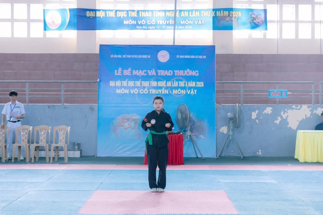 BẾ MẠC VÀ TRAO THƯỞNG ĐẠI HỘI THỂ DỤC THỂ THAO TỈNH NGHỆ AN LẦN THỨ X – NĂM 2026 BỘ MÔN… — hình 48