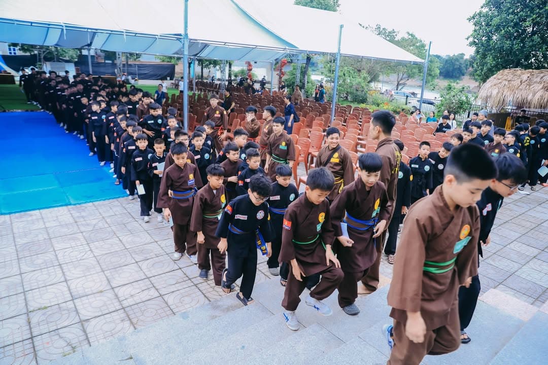 RỰC RỠ TINH THẦN VÕ ĐẠO GIỮA NGÀY HÈ: VÕ ĐƯỜNG THẮNG QUANG TỔ CHỨC KỲ THI THĂNG CẤP ĐAI… — hình 7