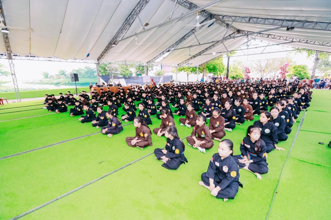 RỰC RỠ TINH THẦN VÕ ĐẠO GIỮA NGÀY HÈ: VÕ ĐƯỜNG THẮNG QUANG TỔ CHỨC KỲ THI THĂNG CẤP ĐAI… — hình 61