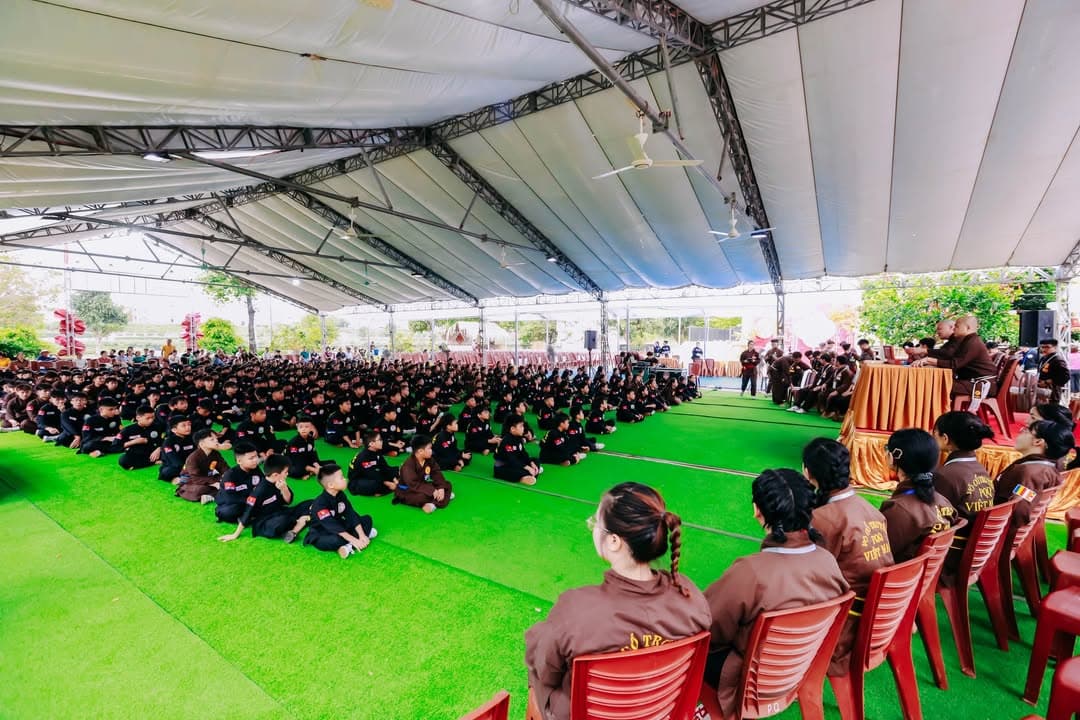 RỰC RỠ TINH THẦN VÕ ĐẠO GIỮA NGÀY HÈ: VÕ ĐƯỜNG THẮNG QUANG TỔ CHỨC KỲ THI THĂNG CẤP ĐAI… — hình 62