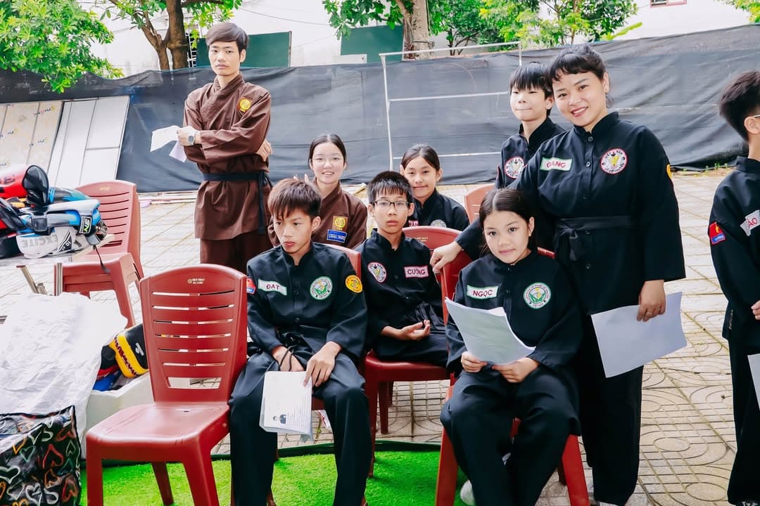 RỰC RỠ TINH THẦN VÕ ĐẠO GIỮA NGÀY HÈ: VÕ ĐƯỜNG THẮNG QUANG TỔ CHỨC KỲ THI THĂNG CẤP ĐAI… — hình 77
