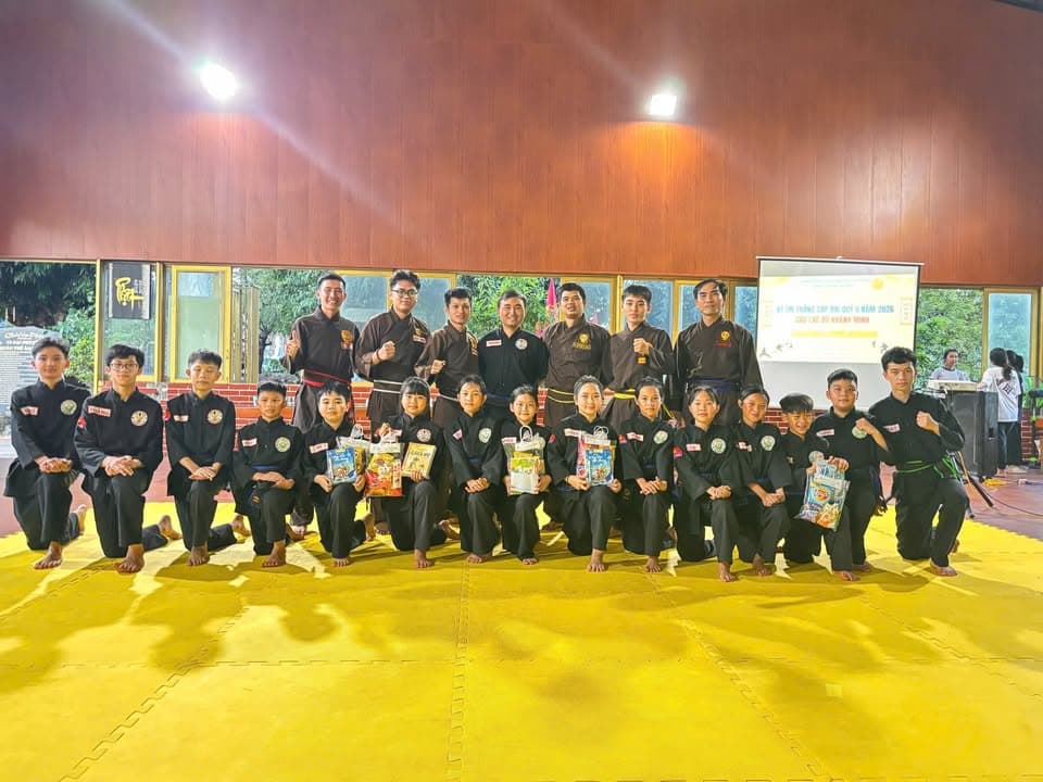 KÌ THI THĂNG CẤP ĐAI SƠ ĐẲNG LẦN I NĂM 2026 - CLB VCT KHÁNH MINH- Gia Lai — hình 3