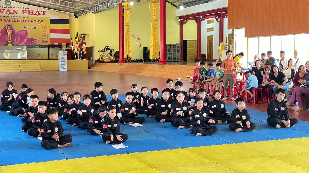 KÌ THI THĂNG CẤP ĐAI SƠ ĐẲNG LẦN I NĂM 2026 - CLB VCT KHÁNH MINH- Gia Lai — hình 11