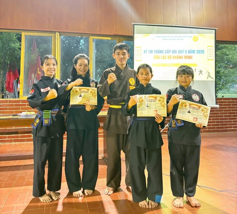 KÌ THI THĂNG CẤP ĐAI SƠ ĐẲNG LẦN I NĂM 2026 - CLB VCT KHÁNH MINH- Gia Lai — hình 44