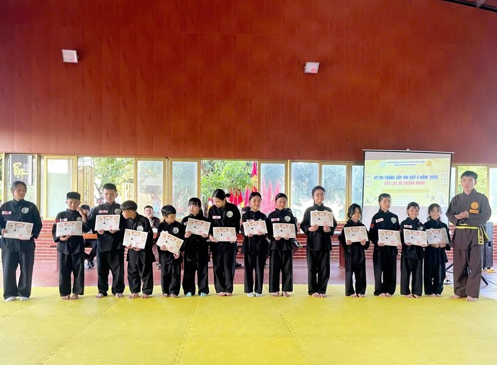 KÌ THI THĂNG CẤP ĐAI SƠ ĐẲNG LẦN I NĂM 2026 - CLB VCT KHÁNH MINH- Gia Lai — hình 54