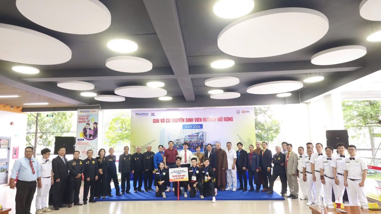 GIẢI VÕ CỔ TRUYỀN SINH VIÊN MỞ RỘNG HUTECH 2026 - LAN TỎA TINH THẦN THƯỢNG VÕ, GÌN GIỮ… — hình 3
