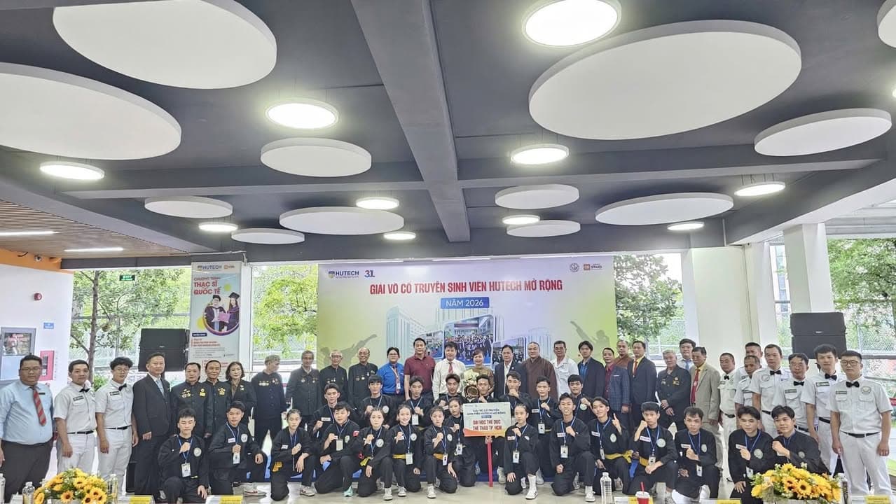 GIẢI VÕ CỔ TRUYỀN SINH VIÊN MỞ RỘNG HUTECH 2026 - LAN TỎA TINH THẦN THƯỢNG VÕ, GÌN GIỮ… — hình 7
