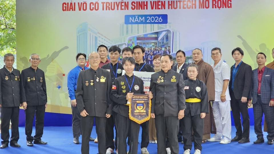 GIẢI VÕ CỔ TRUYỀN SINH VIÊN MỞ RỘNG HUTECH 2026 - LAN TỎA TINH THẦN THƯỢNG VÕ, GÌN GIỮ… — hình 8