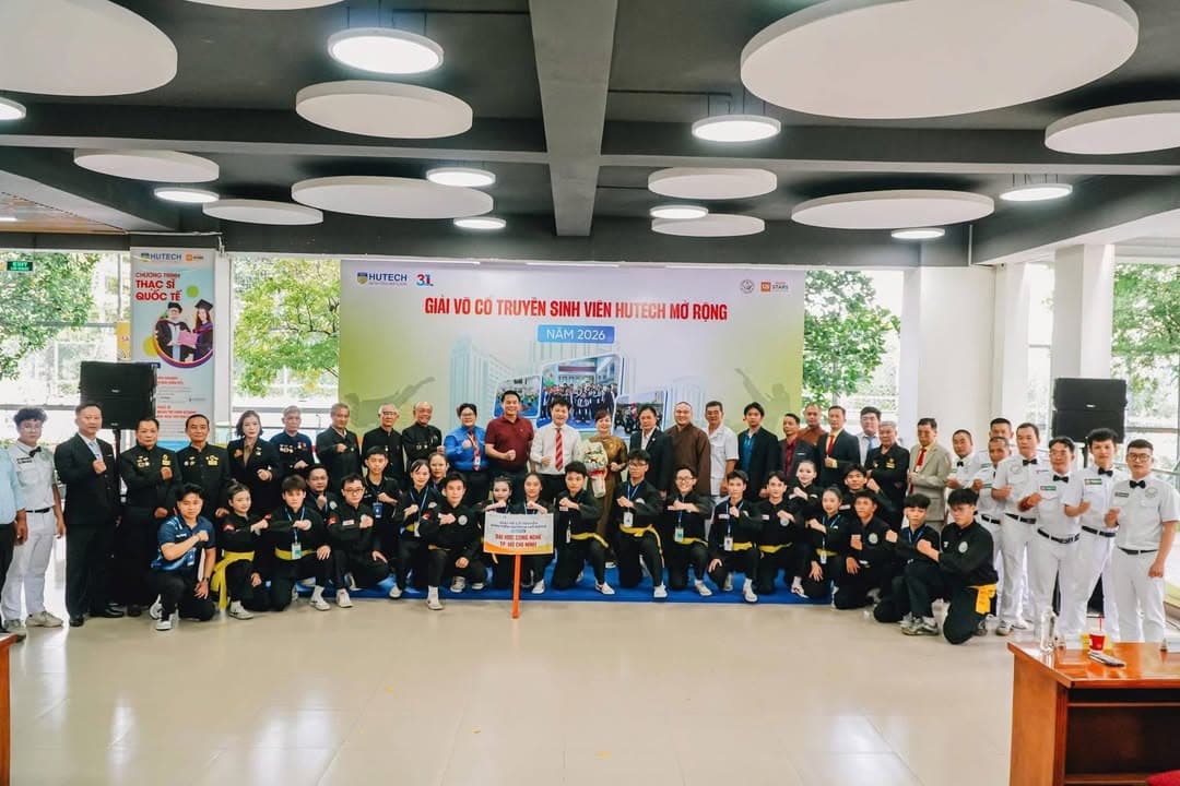 GIẢI VÕ CỔ TRUYỀN SINH VIÊN MỞ RỘNG HUTECH 2026 - LAN TỎA TINH THẦN THƯỢNG VÕ, GÌN GIỮ… — hình 15