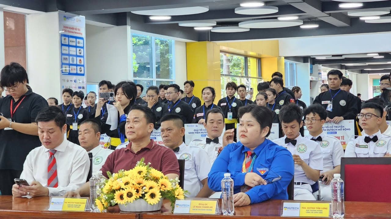 GIẢI VÕ CỔ TRUYỀN SINH VIÊN MỞ RỘNG HUTECH 2026 - LAN TỎA TINH THẦN THƯỢNG VÕ, GÌN GIỮ… — hình 33