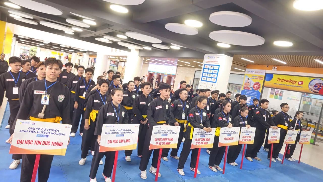 GIẢI VÕ CỔ TRUYỀN SINH VIÊN MỞ RỘNG HUTECH 2026 - LAN TỎA TINH THẦN THƯỢNG VÕ, GÌN GIỮ… — hình 36