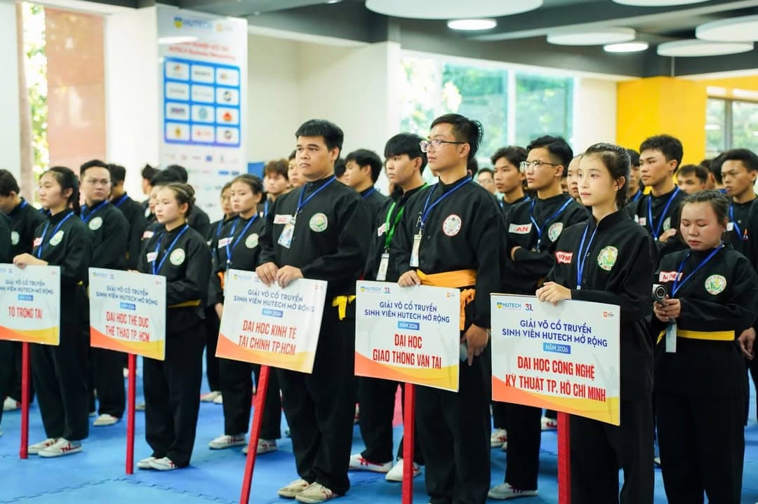 GIẢI VÕ CỔ TRUYỀN SINH VIÊN MỞ RỘNG HUTECH 2026 - LAN TỎA TINH THẦN THƯỢNG VÕ, GÌN GIỮ… — hình 42