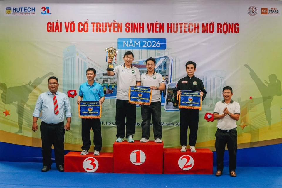 GIẢI VÕ CỔ TRUYỀN SINH VIÊN MỞ RỘNG HUTECH 2026 - LAN TỎA TINH THẦN THƯỢNG VÕ, GÌN GIỮ… — hình 46