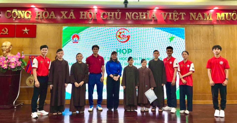 ĐOÀN THỂ THAO HỌC SINH THÀNH PHỐ HỒ CHÍ MINH SẴN SÀNG XUẤT QUÂN VỚI QUYẾT TÂM CHIẾN THẮNG! — hình 6