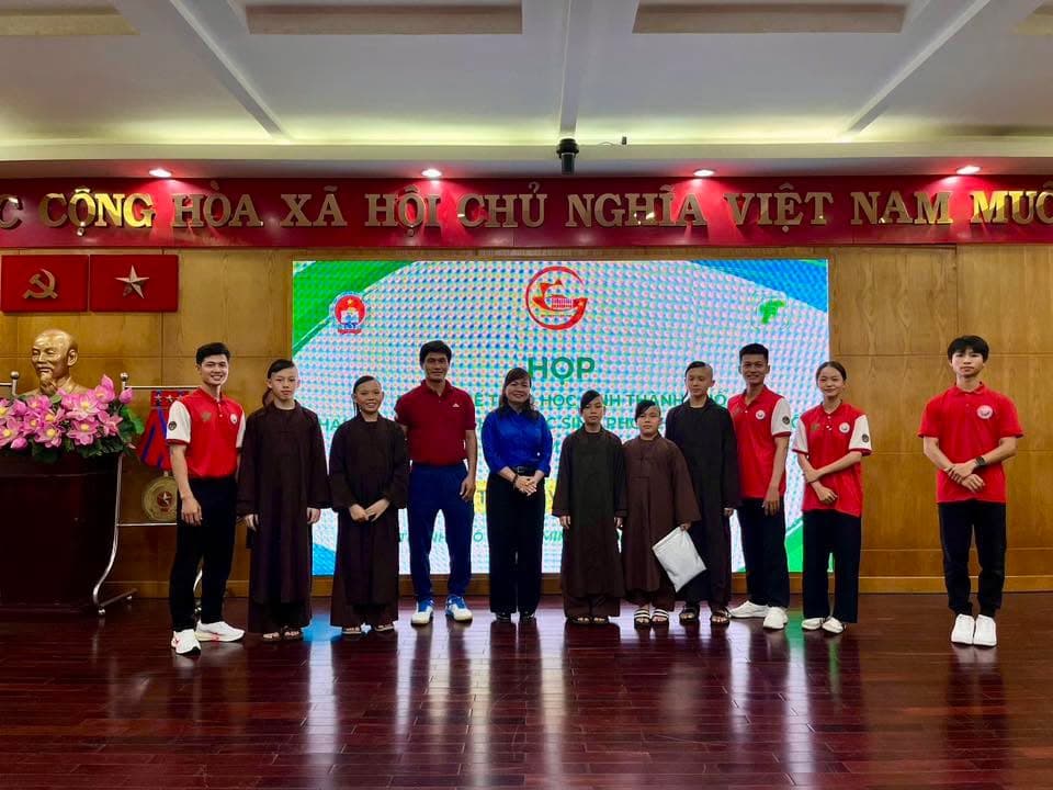 ĐOÀN THỂ THAO HỌC SINH THÀNH PHỐ HỒ CHÍ MINH SẴN SÀNG XUẤT QUÂN VỚI QUYẾT TÂM CHIẾN THẮNG! — hình 7