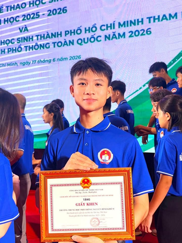 ĐOÀN THỂ THAO HỌC SINH THÀNH PHỐ HỒ CHÍ MINH SẴN SÀNG XUẤT QUÂN VỚI QUYẾT TÂM CHIẾN THẮNG! — hình 8