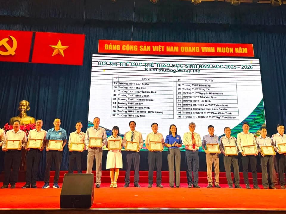 ĐOÀN THỂ THAO HỌC SINH THÀNH PHỐ HỒ CHÍ MINH SẴN SÀNG XUẤT QUÂN VỚI QUYẾT TÂM CHIẾN THẮNG! — hình 11